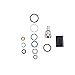 Ford 6.0L Powerstroke Oil Rail Leak Repair Kit,Tool,O-rings,+ Injector Seal Kits(8Pcs)