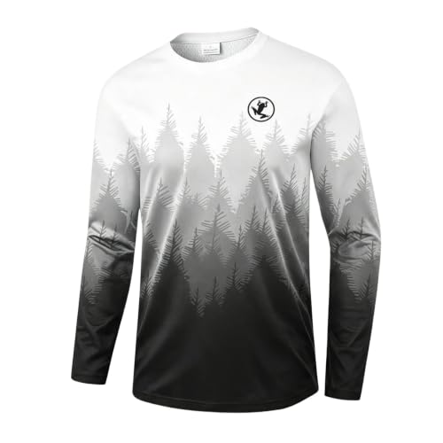 UGLY FROG Men's Cycling Jersey Road Bike Jersey Back Pocket Long Sleeve Top+Long Bib Pants