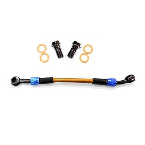 Flexible frein hydraulique moto tressé acier contre levier mou
