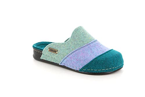 GRUNLAND Pantofola Verde da Donna CI1793