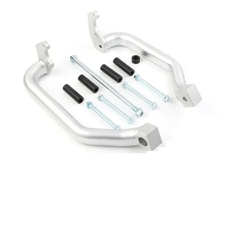Crash Bars CB1300 Moto : Roulez Serein en Voyage avec ce Protecteur Moteur Argent