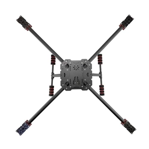Cadre drone carbone X500 600mm avec support fixe pour alignement précis - 3
