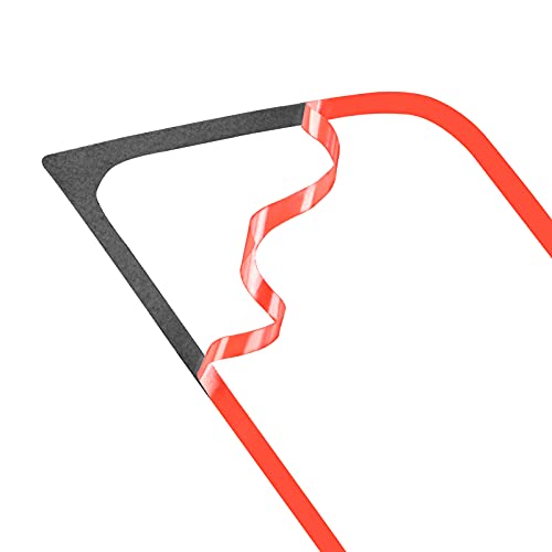 UOADA Headlight Switch Control LED Knob Cover Trim Premium Real Carbon Fiber Sticker Compatible with Hyundai Veloster 2012 2013 2014 2015 2016 2017 Red Accessories