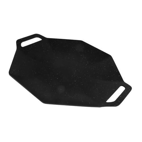 SUPVOX Bandeja Parrilla Barbacoa Octogonal Acero Inoxidable Antiadherente para Asar Carne Verduras Camping Picnic