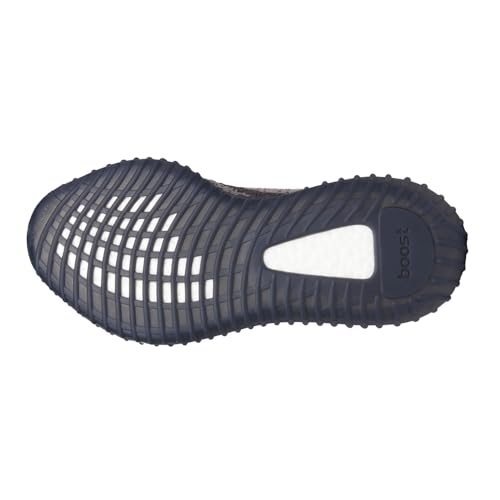 adidas Men's Yeezy Boost 350 V2 Sneakers, Carbon Beluga/Steeple Gray/Solar Red, 7.5 M US4