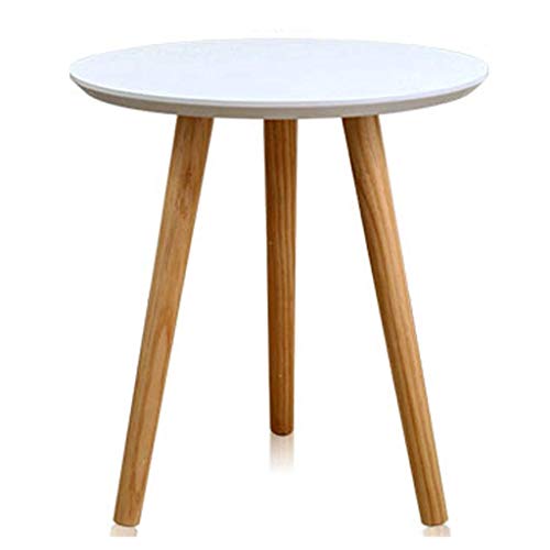 Table ronde bois massif compacte : la solution gain de place pour petit salon