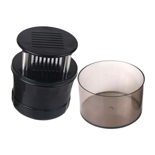 Garneck Ago per Ammorbidire La Utensile per Ammorbidire La Bistecca Acciaio Inossidabile Nero