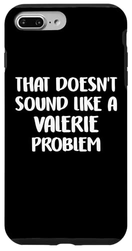 VALERIE Personalized Cute Flower Girls VALERIE Name スマホケース iPhone 7 Plus/8 Plus 用