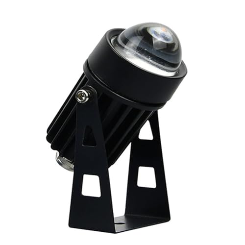 JOUFNING Foco LED De Haz Estrecho Para Exteriores, Lámpara Pared Largo Alcance 10 W, IP65, Luz Proyección Ajustable, Resistente Al Agua, Para Puentes, Vallas Publicitarias, Paredes(Blue,10W(85-265V))
