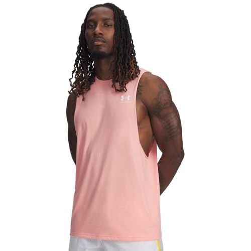 Under Armour Mens Sportstyle Left Chest Cut-Off T-Shirt product thumbnail 9
