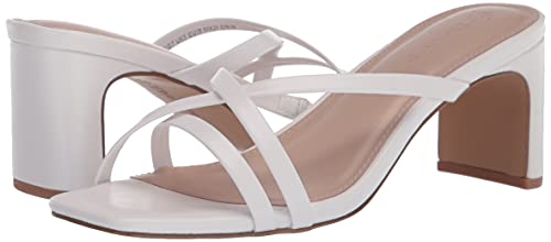 Image of The Drop Women's Amelie Strappy Square Toe Heeled Sandal