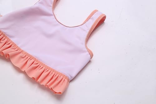 Image of Arshiner Girls Bikini Beach Swimwear 2 Piece Swimsuits Floral Printing Bathing Suits