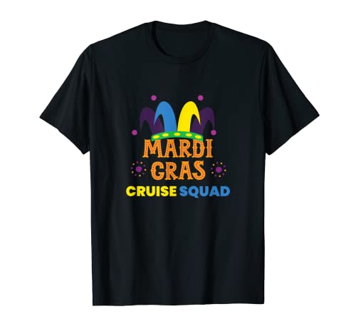 Mardi Gras Cruise Rosa Maglietta