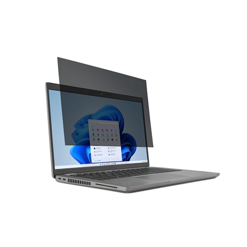 Kensington Blickschutzfilter für Laptops 14 Zoll, 16:9, Geeignet für Dell, HP, Lenovo, ASUS, Acer, DSGVO-konform, Für mehr Datensicherheit, Mit Blaulichtfilter und Blendschutz, 626462