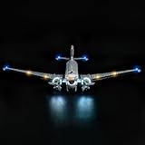 LocoLee Light kit Compatible with Lego Douglas DC-3 PAN AM Airliner - No Actual Model Only Lights, LED Lighting Accessories Compatible with Lego 11378 Douglas (Standard Version)