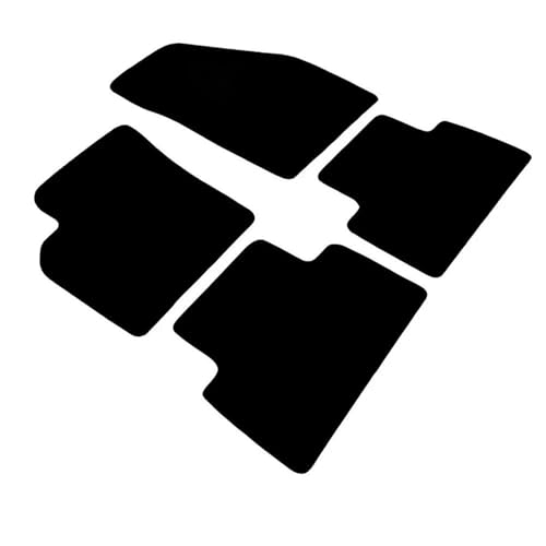 Tapis de sol voiture pour C30 2004-2011 noirs et antidérapants