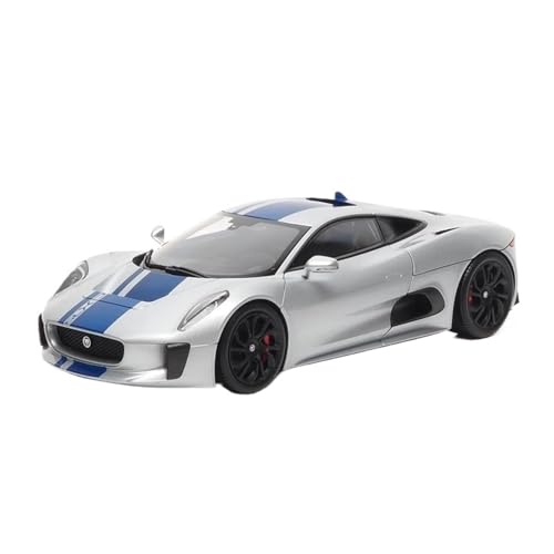 CYQOCD Modelo de Coche Vintage 1/18 para Jaguar C-X75-2015 CX75 Modelo De Auto Deportivo De Metal Envíe Amigos Envíe Líderes Regalos De Cumpleaños Decoraciones de Mesa