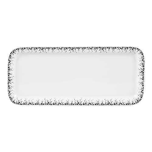 Table Passion - Plat à cake Boréalis gris 37 cm