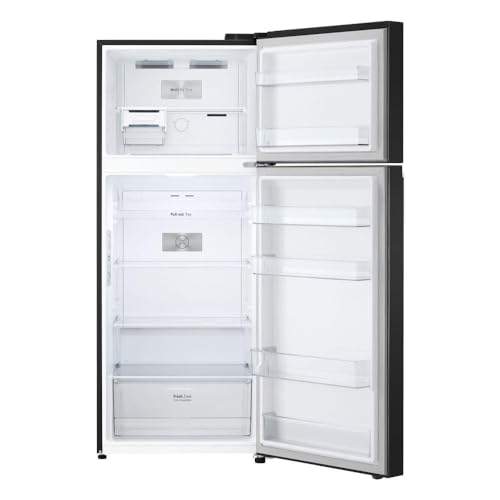 Geladeira LG Inverter Top Freezer 395L Black GN-B392PXG – 220V