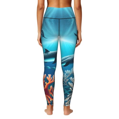 Leggings elásticos suaves de mujer para yoga entrenamiento y gimnasio con cintura alta 4