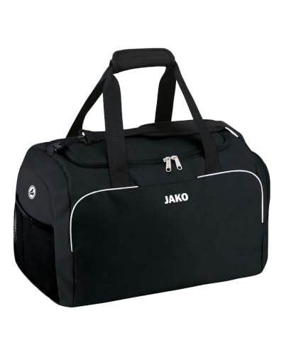 JAKO Sporttasche Classico, Unisex, Schwarz, ca. 19 Liter