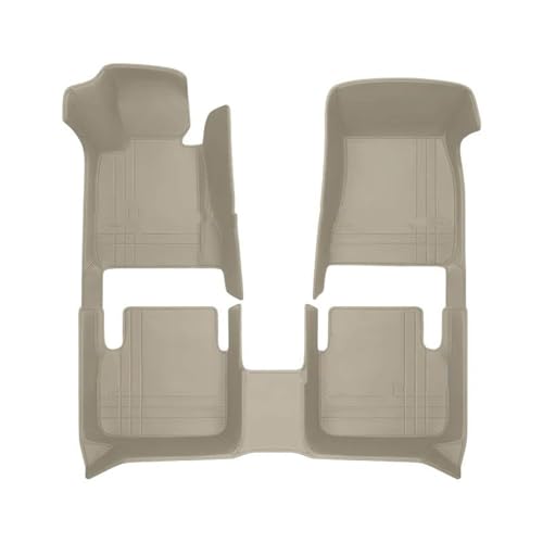 Tapis de sol de voiture antidérapant beige idéal pour les voyages en famille en A6 Avant