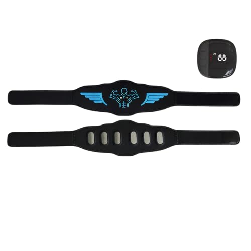 Colexy Bauchmuskelstimulator, EMS Bauchmuskeltrainer Elektrisch, EMS Trainingsgerät, Stimulationsgerät Bauchmuskeln, Elektrischer Muskeltoner für Bauch und Taille, über USB wiederaufladbar, 10 Modi