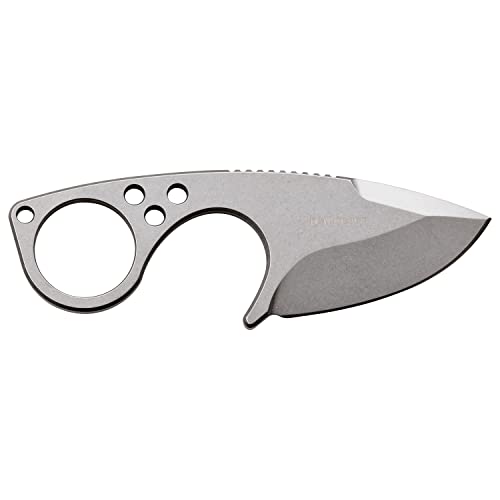 Elite Tactical -Fixed Blade Knife - Teardrop - D2 Stainless Steel Drop Point Blade And Handle, Full Tang Construction, Kydex Sheath W/Multi-Position Clip And Chain, Edc, Tactical, Et-Fix011 #TOP1