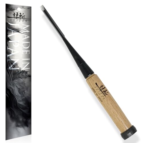 SUIZAN Japanese Wood Chisel 1/4" (6mm) - Oire Nomi Woodworki...