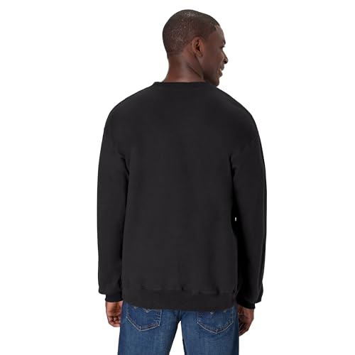 image for Hanes Men's Ultimate Cotton Heavyweight, Black, Large