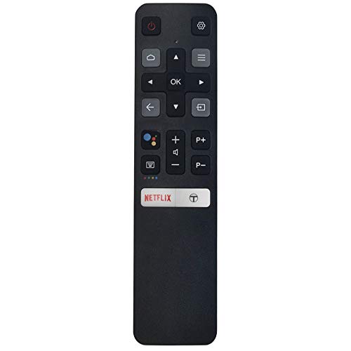 VINABTY 06-BTZNYY-ADRC802V Remote Control replacement fit for Hitachi TCL Smart TV 32S6500S 32A323 43S6500 55P8S 43S6510FS 49S6500 40S6500FS 49S6800FS 32A325 40S6800 40S6800FS 49S6800 06-BTZNYY