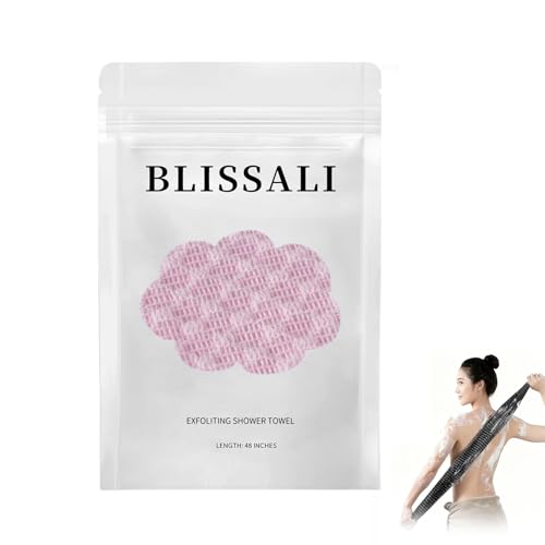 #VerdientProvisionen<br>blissal Exfoliating Antibacterial Shower Towel Blissal Peeling Duschtuch 47