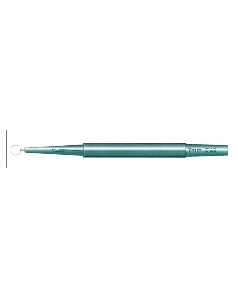 Gima 22606 Curetas Biopsia-Punch, 6 mm de diámetro, paquete de 20