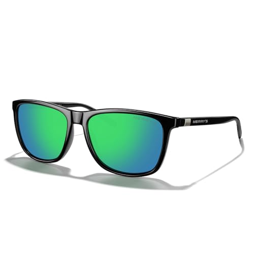 Image of MERRY'S Unisex Polarized Aluminum Sunglasses Vintage Sun Glasses For Men /Women S8286