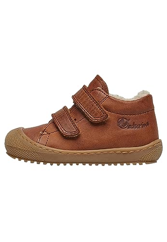 Naturino Racoon VL-Lauflernschuhe mit Wollfutter, Cognac 23