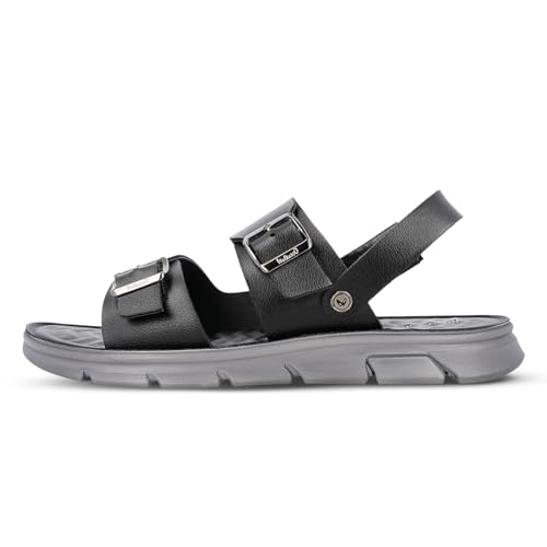 Image of WALKAROO PLUS Mens Soft Cushion Sandals with Adjustable Back Strap