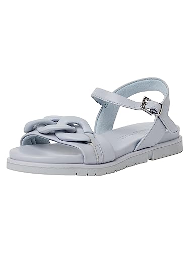 MARCO TOZZI Damen Sandale, flacher Absatz, weiches FEEL ME Fußbett, ideal...