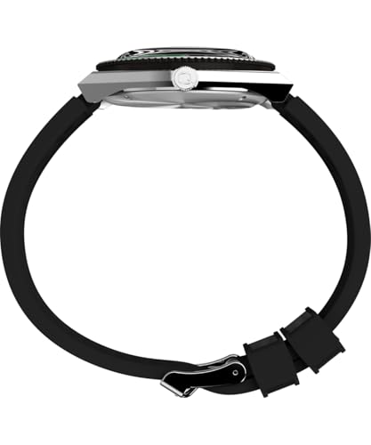 Miniatura 3 de Timex Men's Q GMT 38mm Synthetic Rubber Strap Watch