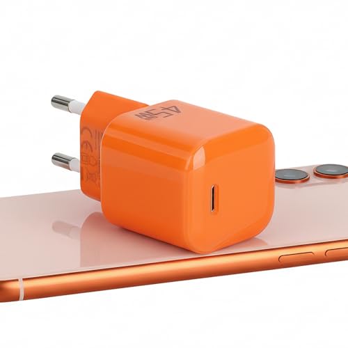 Chargeur USB-C 45W avec Technologie GaN – Chargeur Rapide Compact pour iPhone 15/16/17, iPad, Samsung, MacBook & Pixel, Adaptateur Secteur USB-C Rapide,...