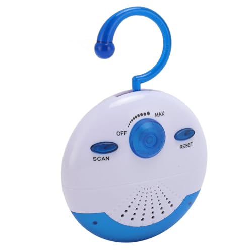 Shower Radio, Mini Portable FM Shower Radio Built in Speaker and Antenna, Long Battery Life Portable FM Radio Speakers for Bathroom Kitchen Outdoor Use
