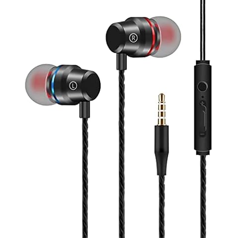 Auriculares con Cable Hiware con Micrófono y Control de Volumen Cover