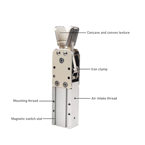 Pince pneumatique 2015D pour stabiliser la manipulation de robot - 8