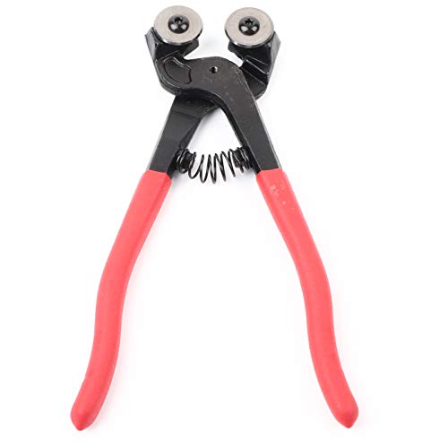 Tile Nippers, Glass Mosaic Cutter Heavy-Duty Glass Mosaic Cut Nippers Ceramic Tile Wheel Wheeled Pliers Tool 200mm, Cutters