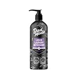 DadMode 7-Enzyme Liquid Laundry Detergent | 64 Loads | Sandalwood & Suede | 8x Concentrated Probiotic Odor & Stain Cleaner | High-Efficiency, 95% Plant-Based | Dye-Free | 16oz Aluminum Bottle