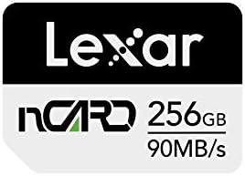 Lexar NM CARD NM Karta 128 GB, Karty Nano, odczyt do 90 MB/s, zapis do 85 MB/s, Karta Pamięci Nano do smartfona z gniazdem karty Nano, urządzenia (LNMCARD128G-BNNAA)