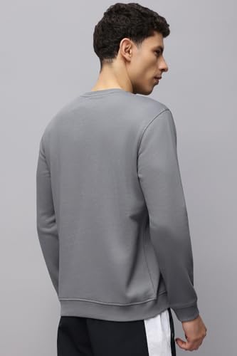 Image of Reebok Men's Classic Crew Sweatshirt - Cozy Fleece Pullover, No Hoodie Design