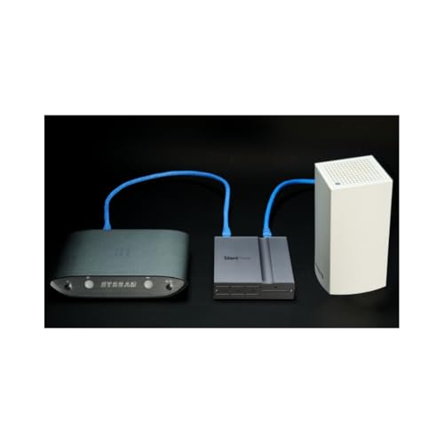 iFi LAN iPurifier Pro – Ethernet-Rauschfilter mit optischer galvanischer Isolierung, Jitter und Fehlerbeseitigung – Plug-and-Play für verbesserte Audio- und Video-Streaming-Qualität – USB-C-betrieben