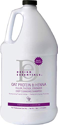 Design Essentials Oat Protein & Henna Deep Cleansing Shampoo, 1 gallon image 5