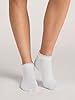 Ted Baker Women's 3 Pack Double Cuff Low Cut Socks, White Traditional, OS #3