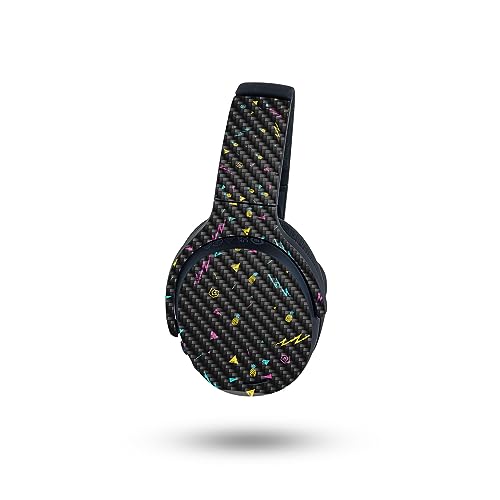 Image of MightySkins Carbon Fiber Skin Compatible with Skullcandy Crusher ANC 2 - Magic Pineapple | Protective, Durable Textured Carbon Fiber Finish | Easy to Apply